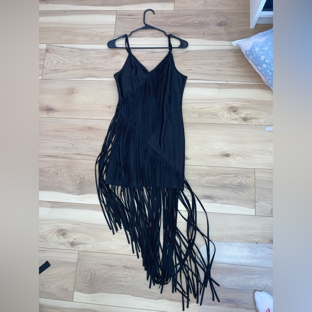 Soho Y2K Vintage Fringe Dress